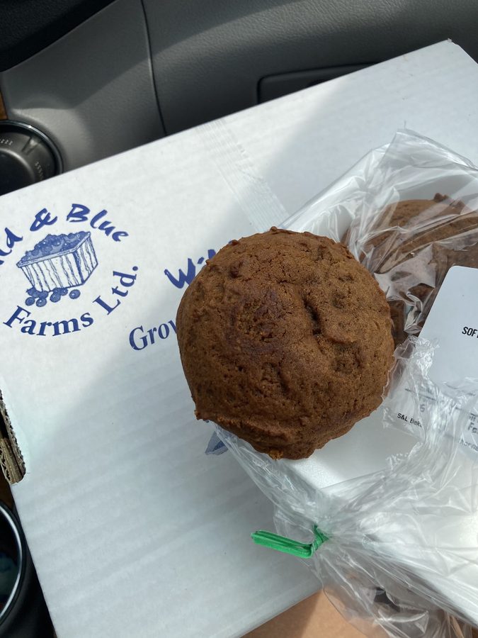 A bran and spice muffin from S&L Bakery