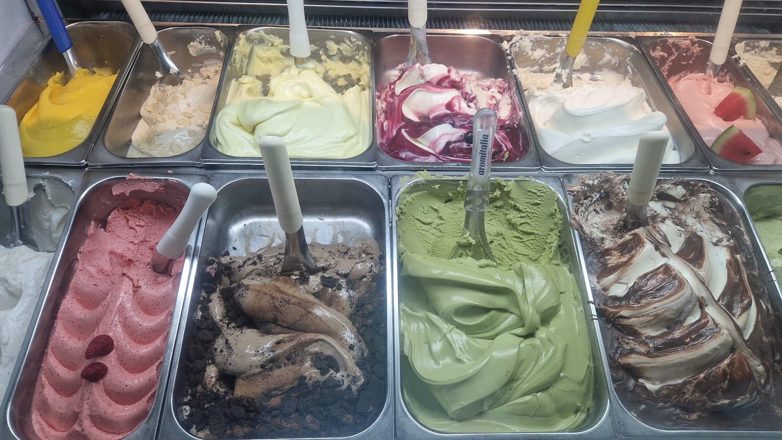 Interior de La Gelateria, Barranquilla