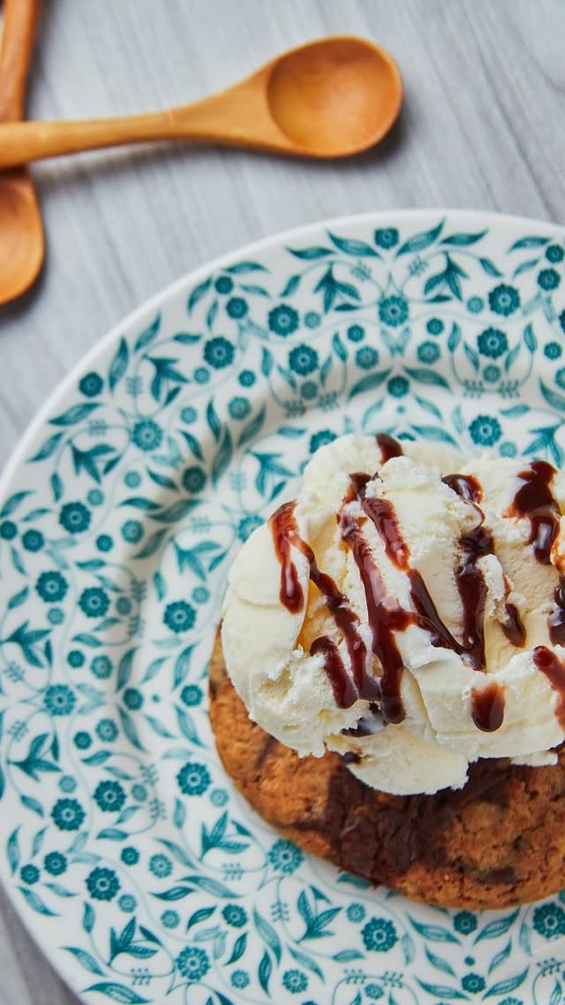 Galleta con helado