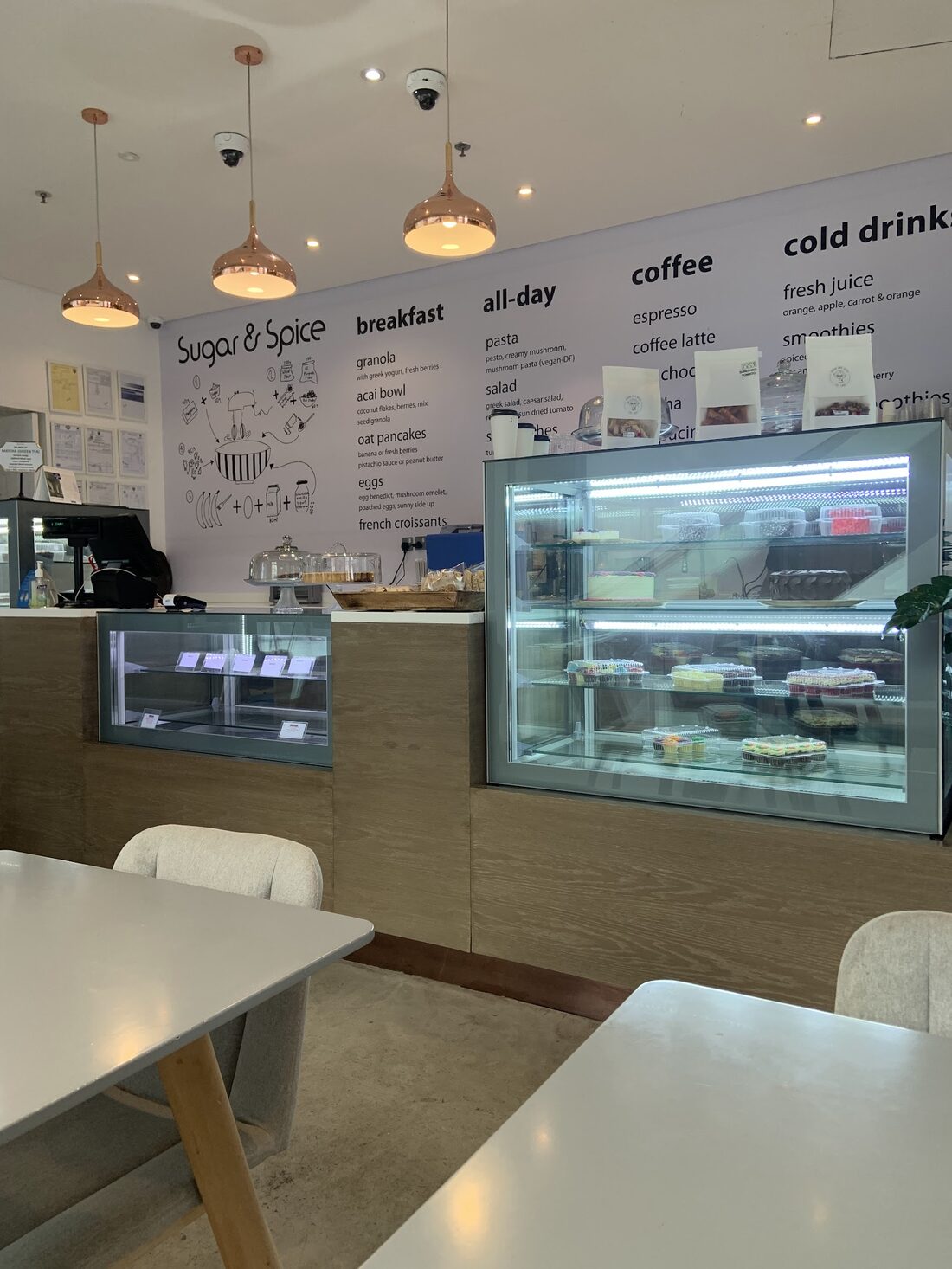 الكاونتر والقائمة — counter and menu