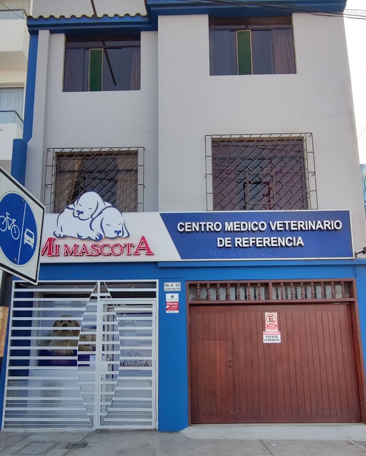 Fachada de Veterinaria Mi Mascota en Av. América Oeste